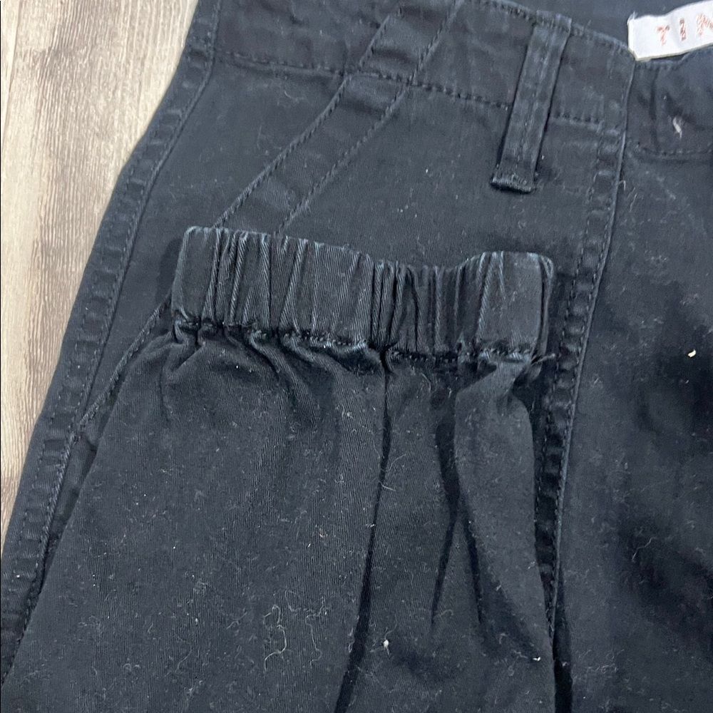 Tinseltown Black Joggers for Women - Picture 3 of 4